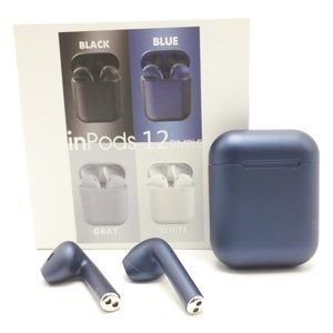 Blue Inpods 12 TWS Bluetooth Wireless Earbuds